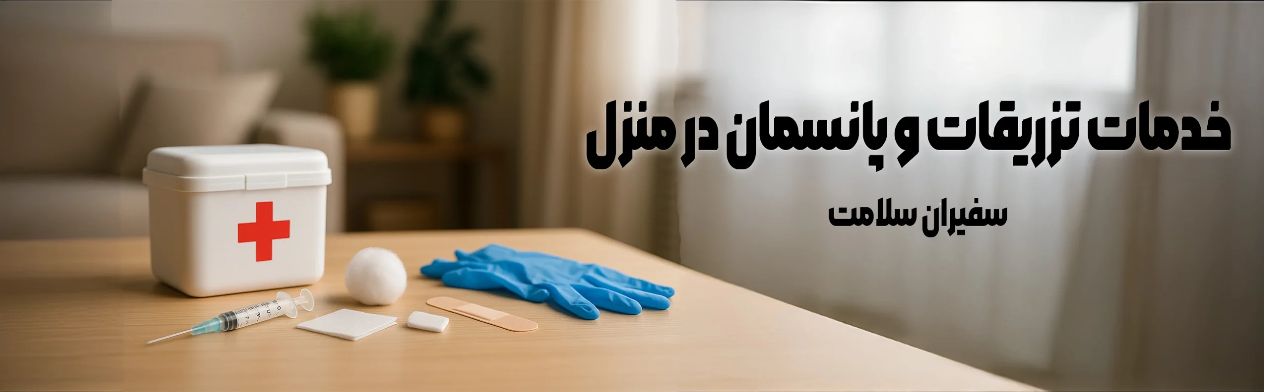 تزریقات و پانسمان در منزل