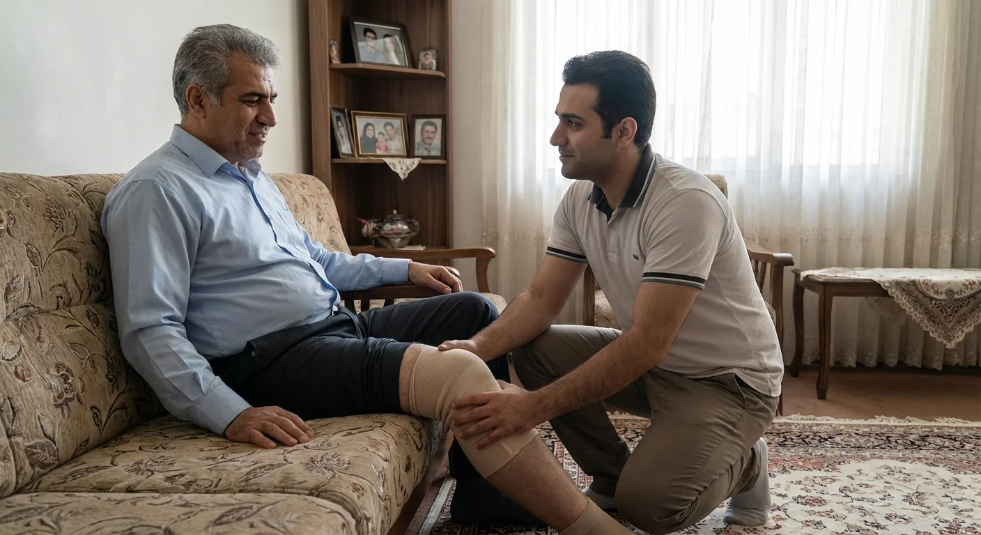 فیزیوتراپی در منزل برای کاهش درد بعد از عمل